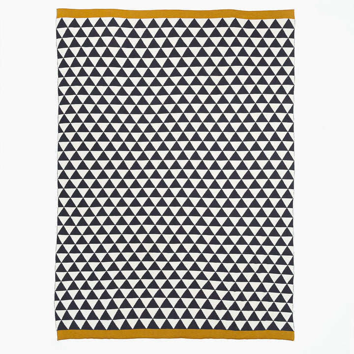 Couverture / Plaid - 100% Coton Geo 03