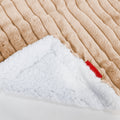 Velours Côtelé Ultra Pelucheux Pêche