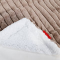 Velours Côtelé Ultra Pelucheux Vison