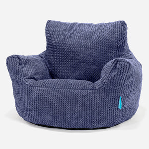 Fauteuil Pouf Bambin 1-3 ans - Pompon Violet