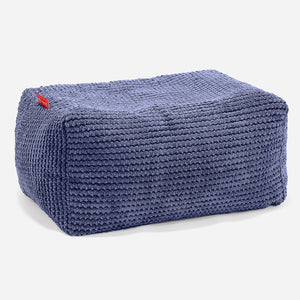 Petit Repose Pied - Pompon Violet