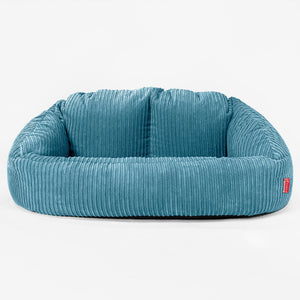 Pouf Canapé Bubble - Côtelé Mer Égée