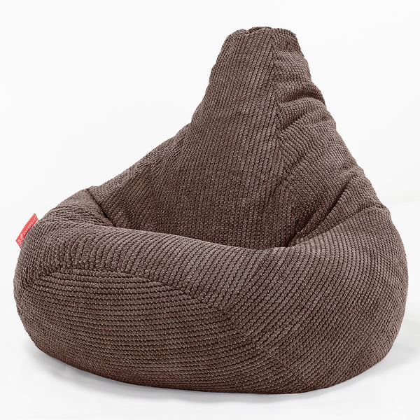 Pouf Gamer pour Enfant 6-14 ans - Pompon Chocolat 01