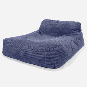 Chaise Longue (2 Personnes) - Pompon Violet