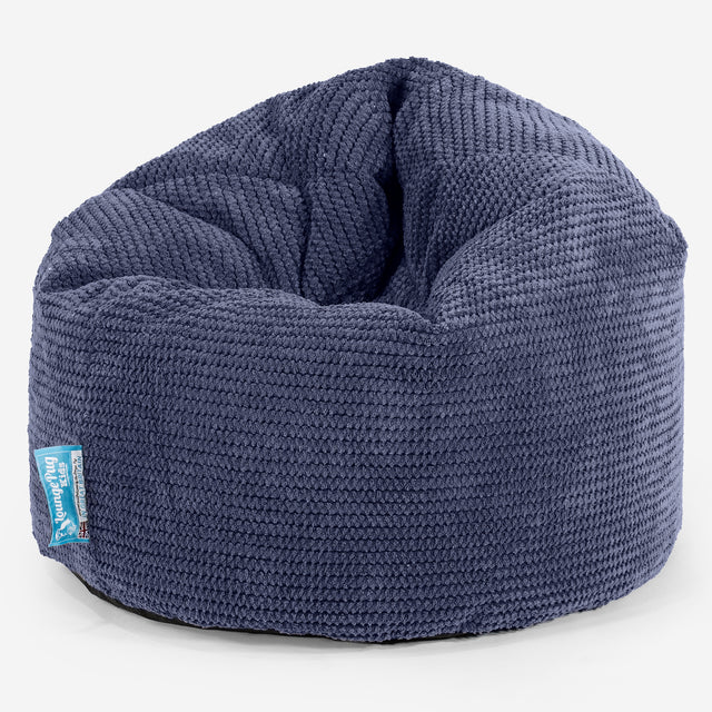 Pouf Enfant 2-6 ans - Pompon Violet 01
