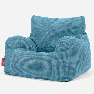 Joséphine Pouf Fauteuil Design - Pompon Mer Égée