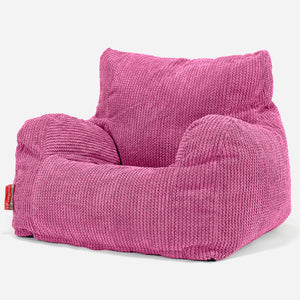 Joséphine Pouf Fauteuil Design - Pompon Rose