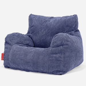 Joséphine Pouf Fauteuil Design - Pompon Violet