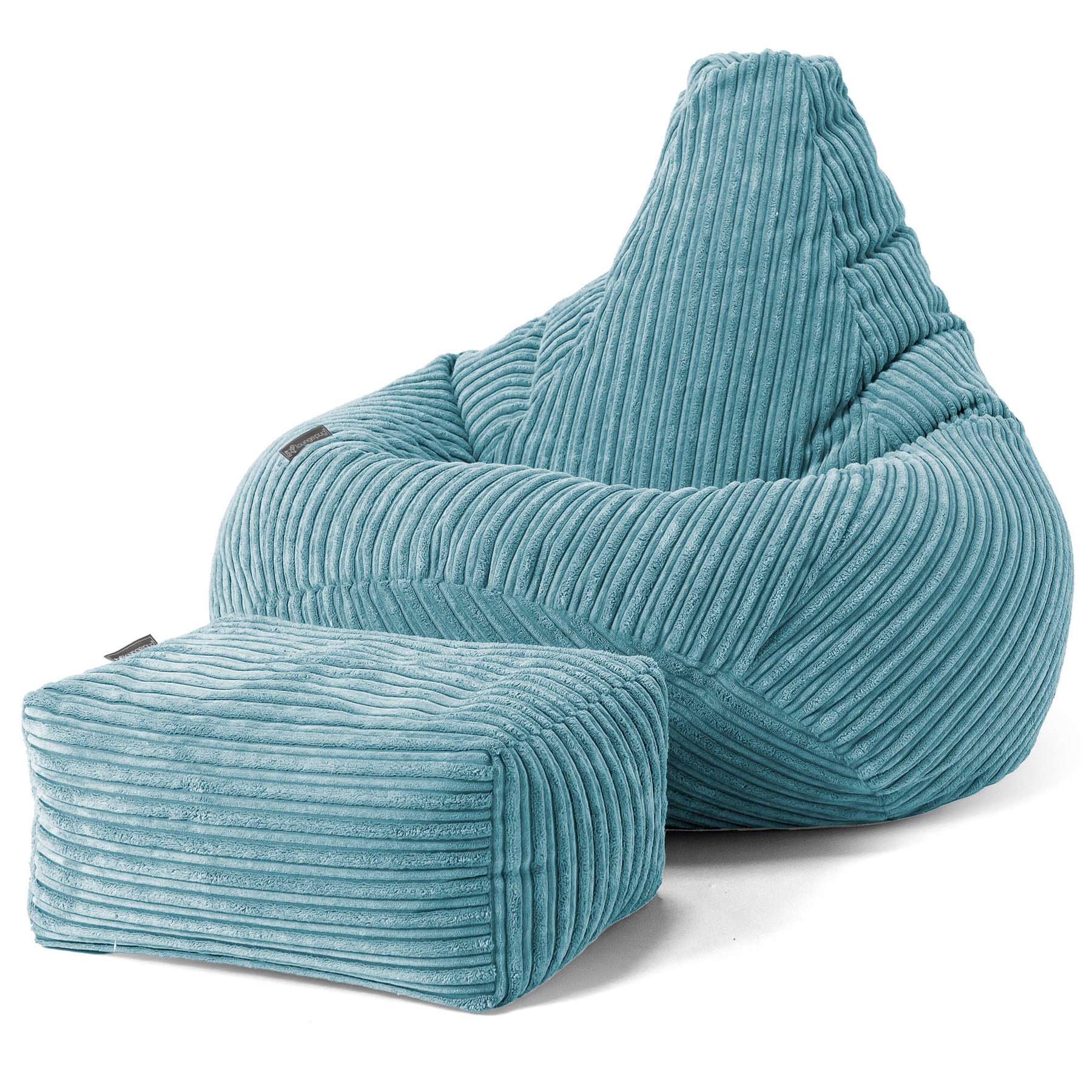 Pouf Poire Gamer - SmartCanvas™ Bleu Marine