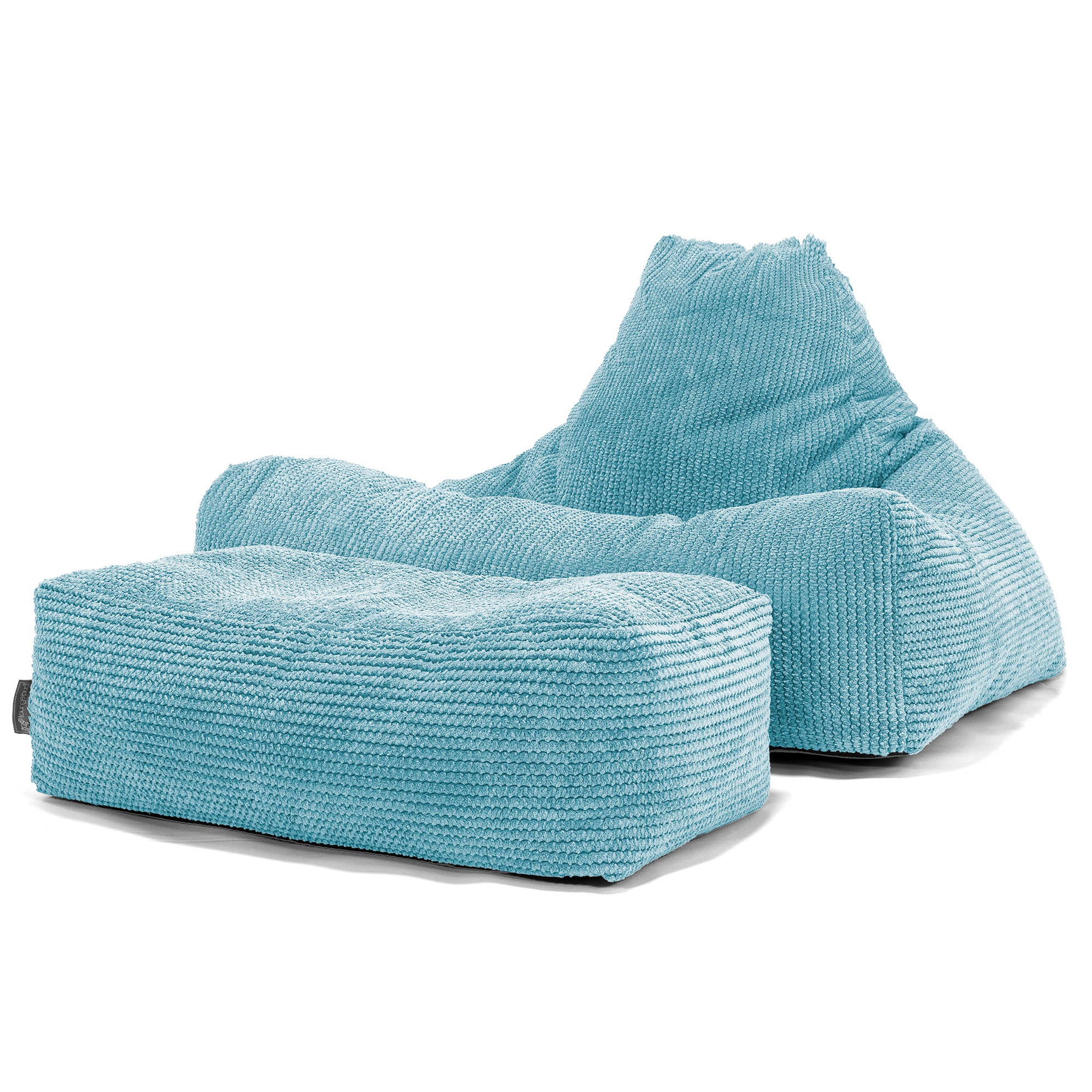 Lounge Pug, Pouf Poltrona Relax Per Bambini, Sacco, Motivo per Bambini - Blu– Big Bertha Original IT