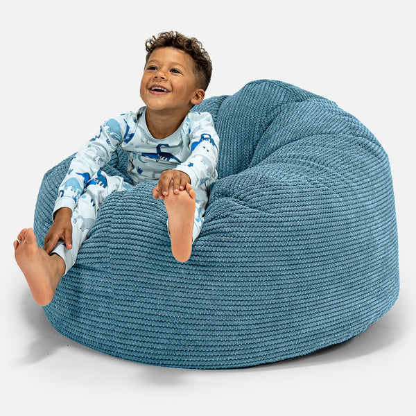 Pouf Géant Câlinou pour Enfants 3-8 ans - Pompon Mer Égée 01