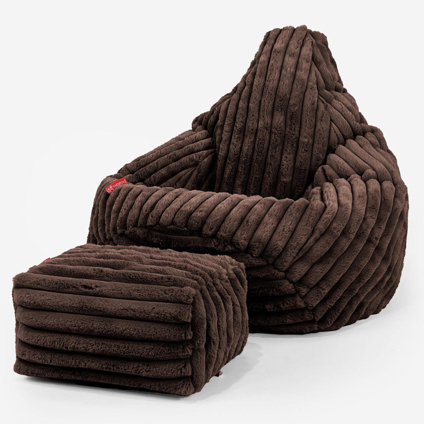 Pouf Poire Gamer - Gaufre Chocolat main image 0