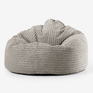 Pouf Poire, Archi - Côtelé Vison