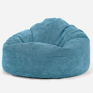 Pouf Poire, Archi - Pompon Mer Égée