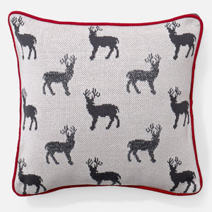 Housse de Coussin 47 x 47cm - Tricoté Stag