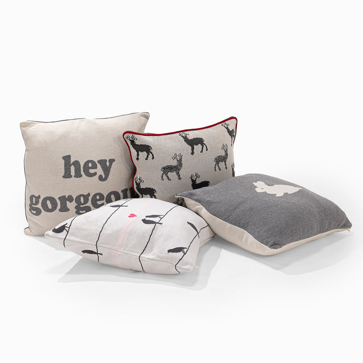 Coussin 47 x 47cm - 100% Coton Stag 05