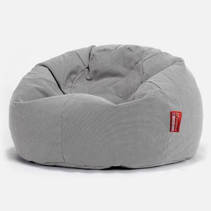 Pouf Poire Classique - Stonewashed Gris