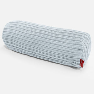 Housse de Traversin 20 x 55cm - Côtelé Bébé Bleu