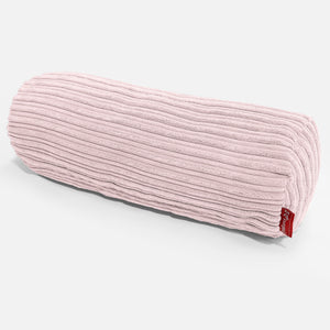 Housse de Traversin 20 x 55cm - Côtelé Rose