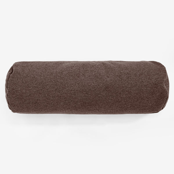Traversin 20 x 55cm - Interalli Laine Marron 01