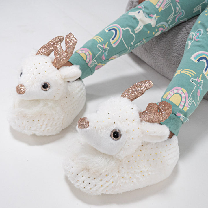 Pantoufles Renne pour Enfants 02