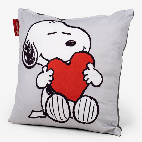 Snoopy Housse de Coussin 47 x 47cm - Cœur 03