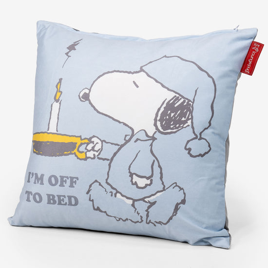 Snoopy Housse de Coussin 47 x 47cm - L'heure du Coucher 03