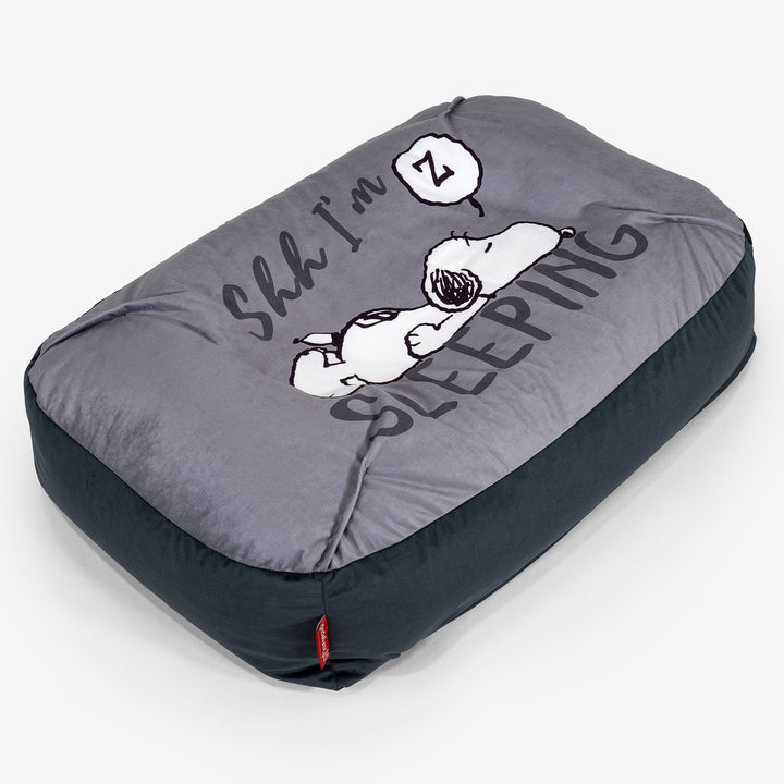 Snoopy Le Doudou, Lit pour Chien, Taille Moyenne - Dormir 01