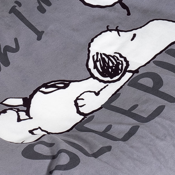 Snoopy Le Doudou, Lit pour Chien, Taille Moyenne - Dormir Fabric Close-up Image