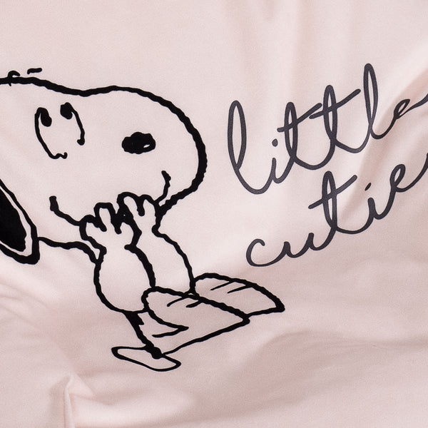 Snoopy Le Pouf Enfant Doudou 2-6 ans - Mimi Fabric Close-up Image