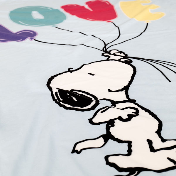 Snoopy Plaid / Couverture - Love Fabric Close-up Image