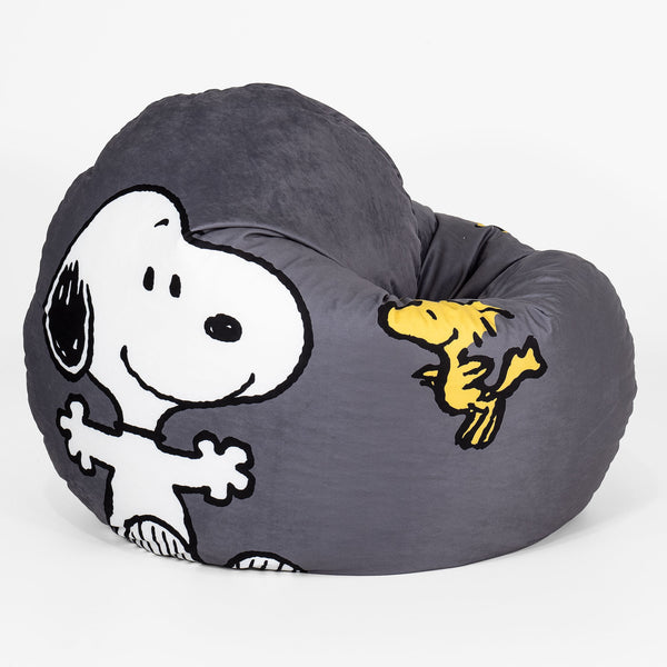 Snoopy Pouf Fauteuil Flexiforme pour Enfants de 1 à 3 ans - Woodstock 01