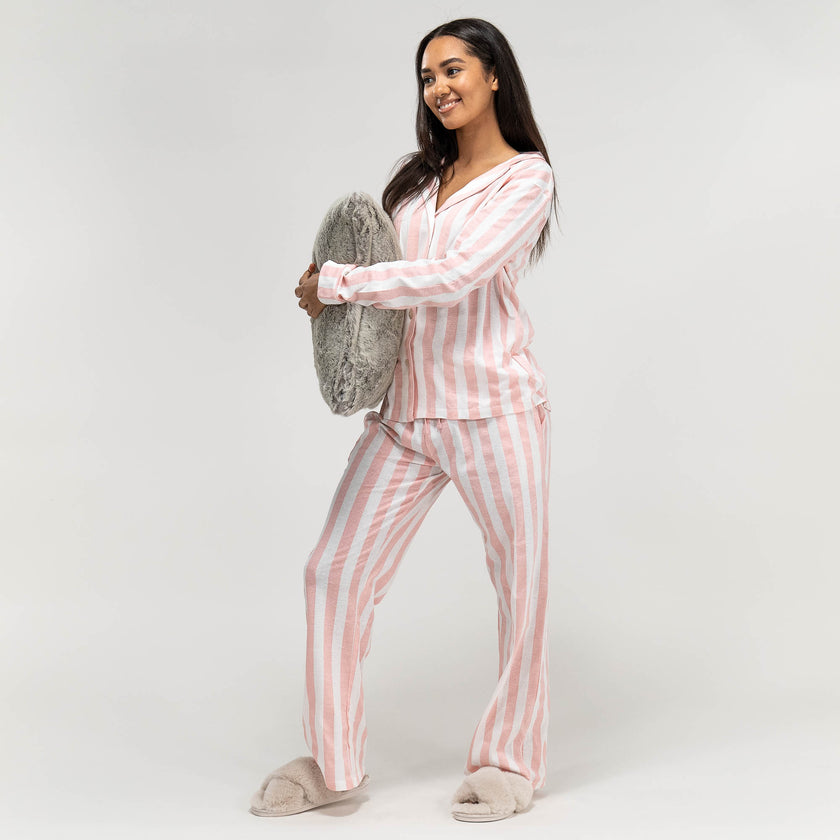 Pyjama femme rayures sales