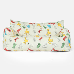 Canapé Pouf pour Enfant 1-5 ans - Sesame Street