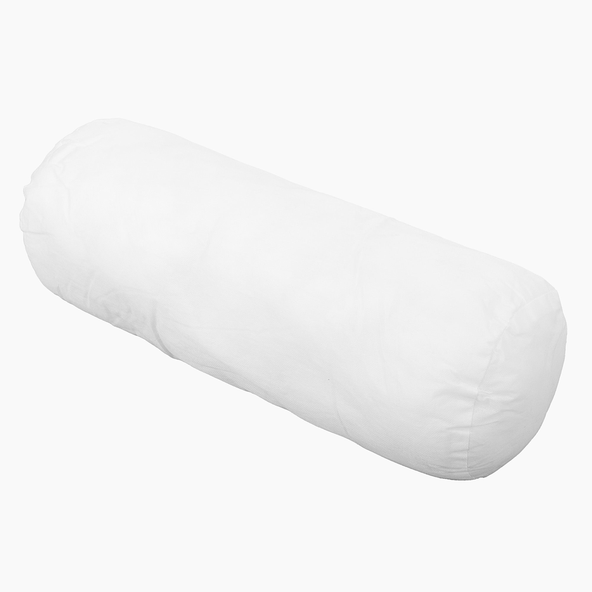 Lot De 2 Housses De Traversin Longues 40x15 Cm - Blanc, Fermeture éclair, Velours Doux - 3